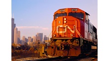 train in Chicago Illinois